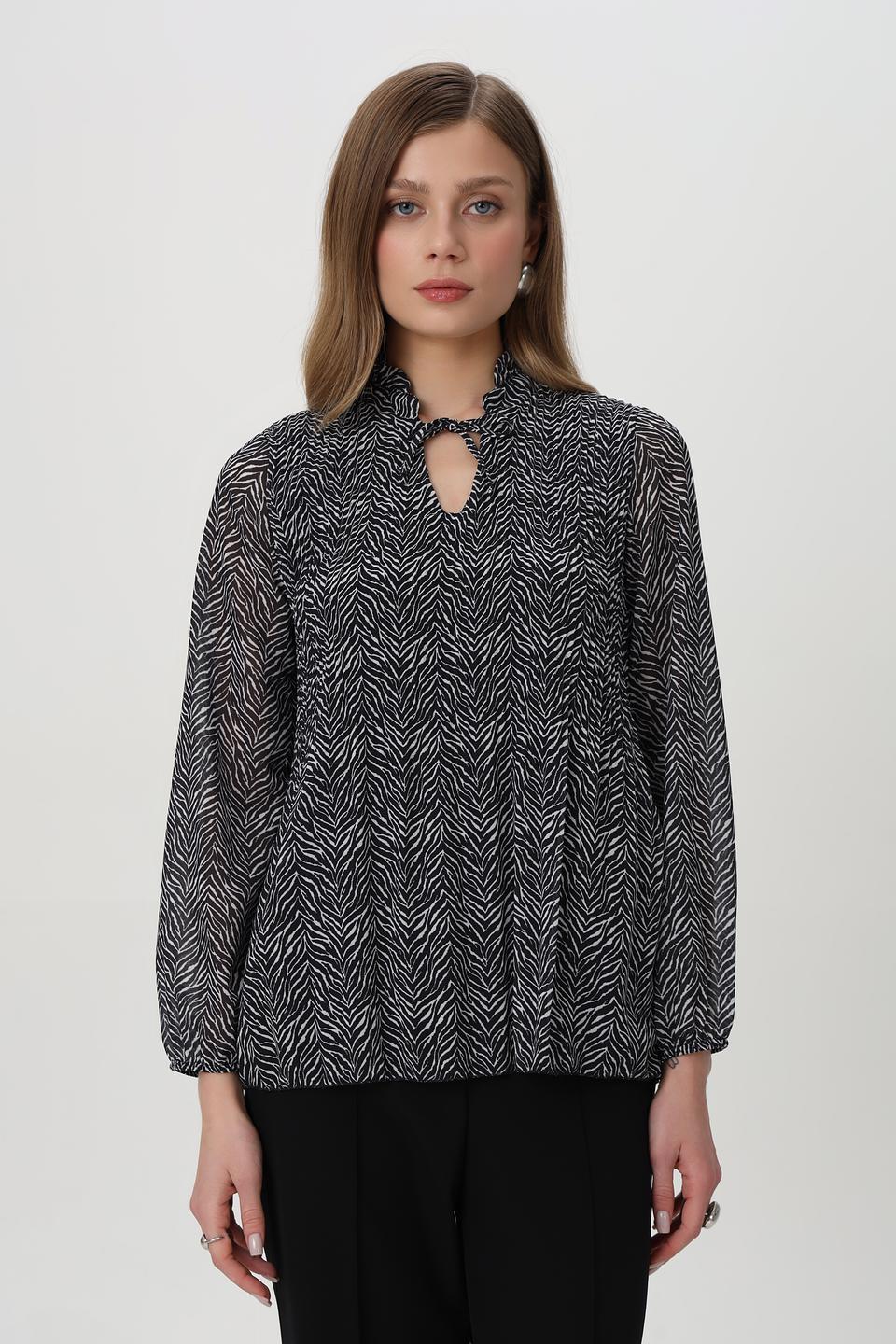 Блузка Bianca с принтом