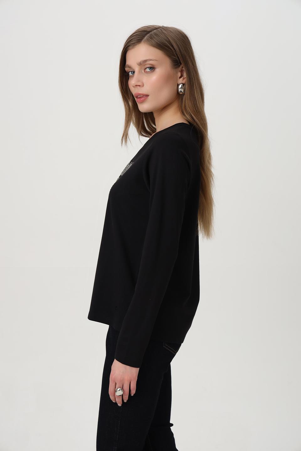 Футболка Monari с кристаллами