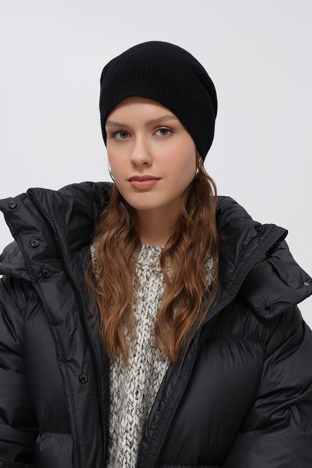 Шапка Seeberger шерстяная черная