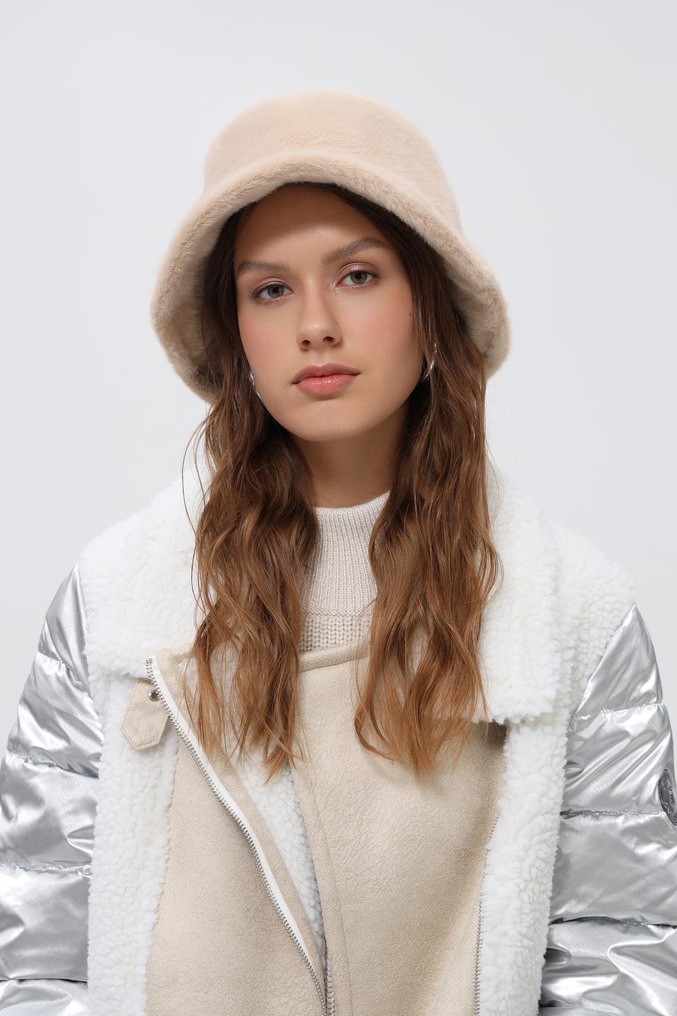 Шляпа Seeberger из искусственного меха