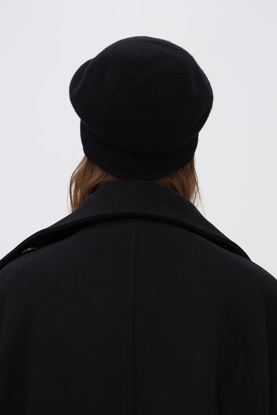 Берет Seeberger чёрный с декором