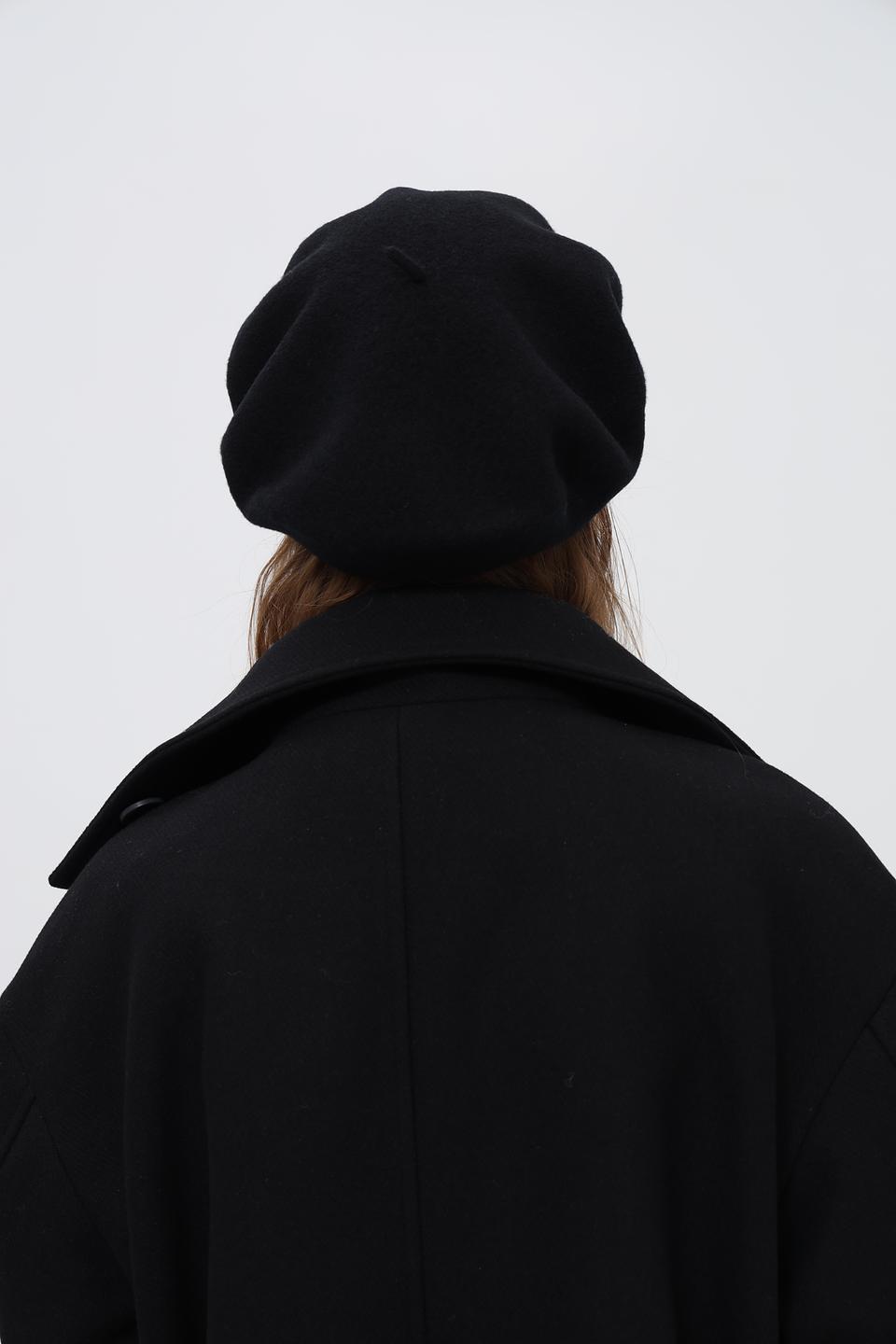 Берет United Colors of Benetton черный