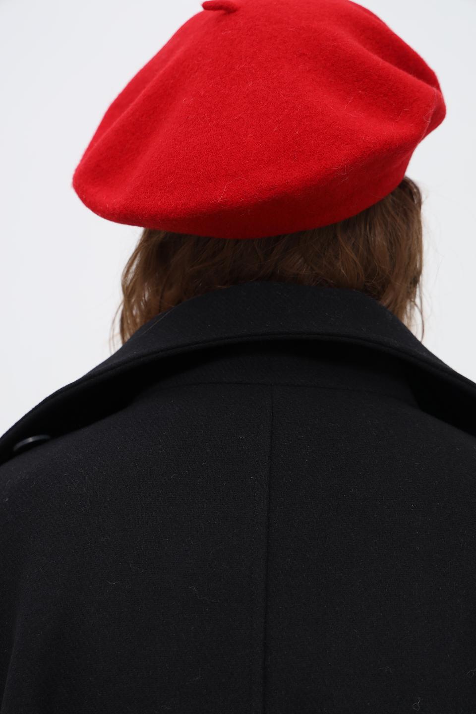 Берет Loevenich женский красный