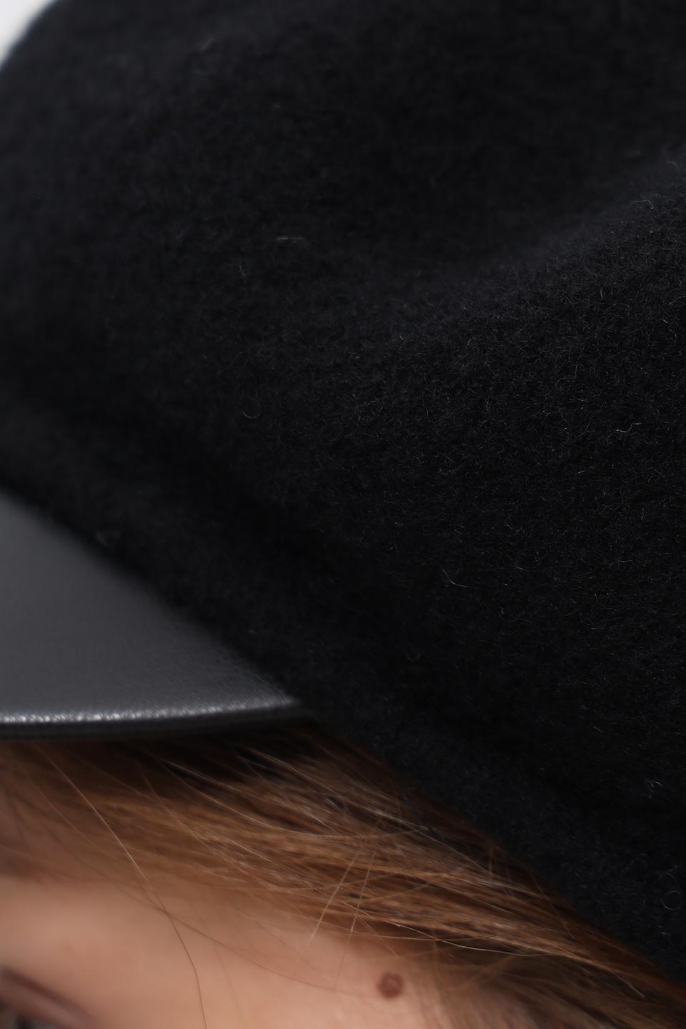 Кепка Loevenich шерсть чёрная