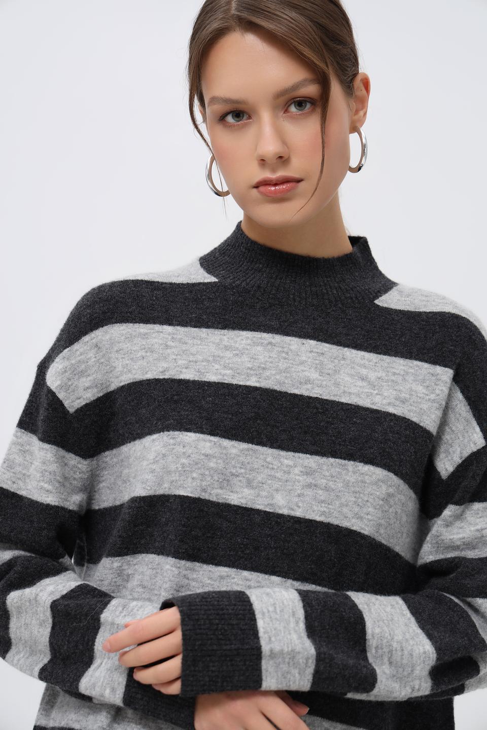 Пуловер Marc O Polo DENIM в полоску