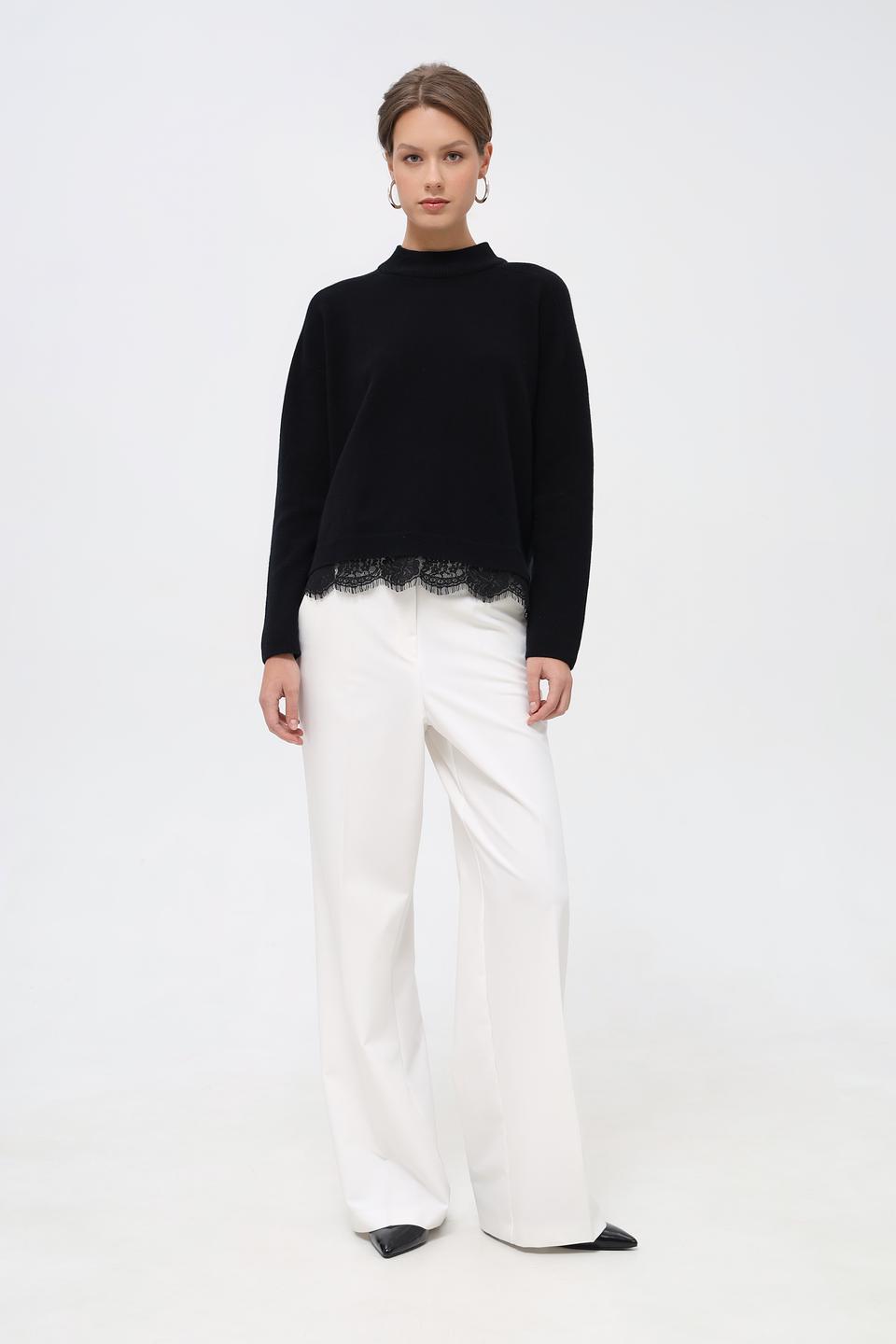 Пуловер Betty Barclay с кружевом