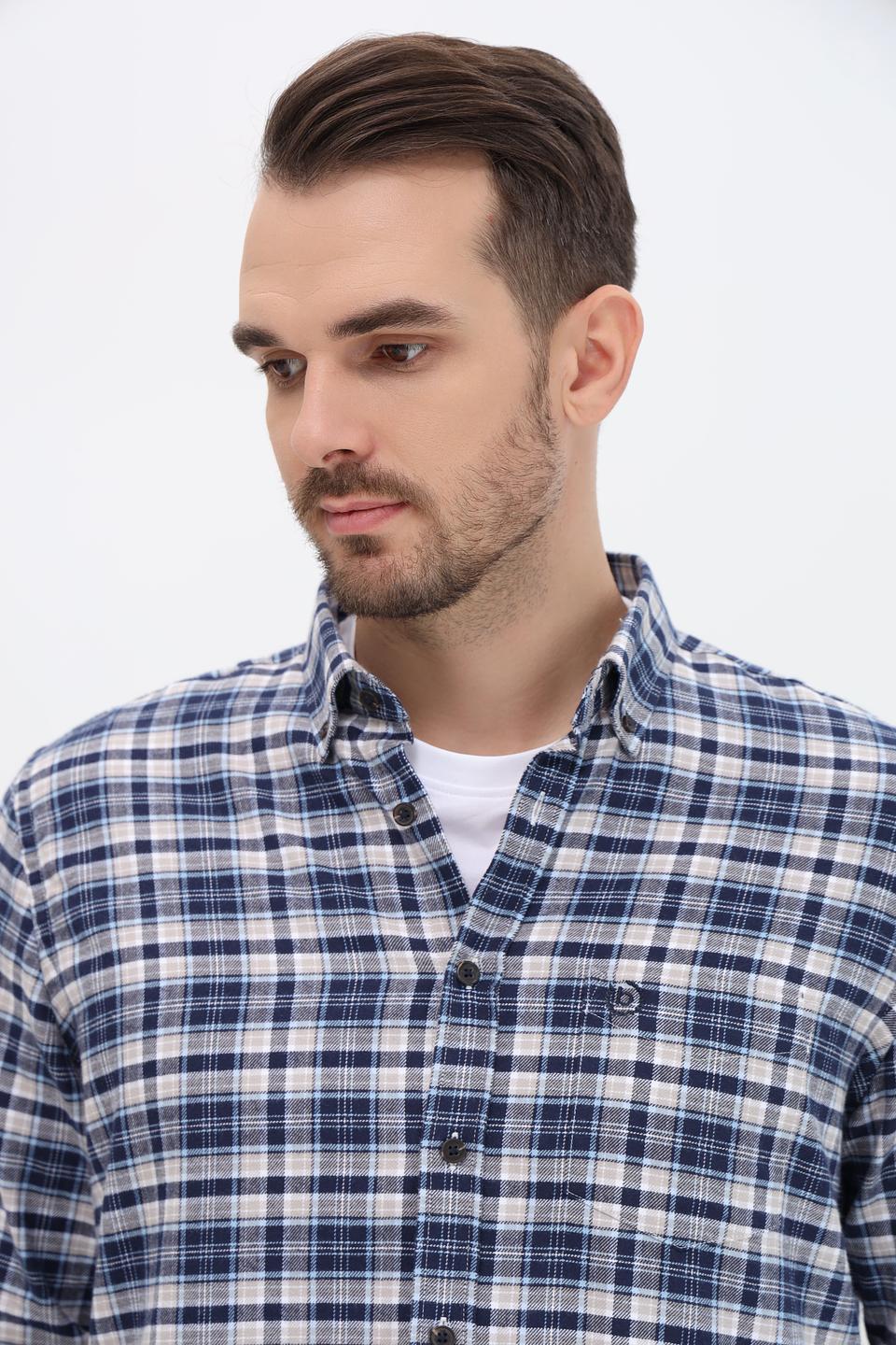 Рубашка Bugatti в клетку