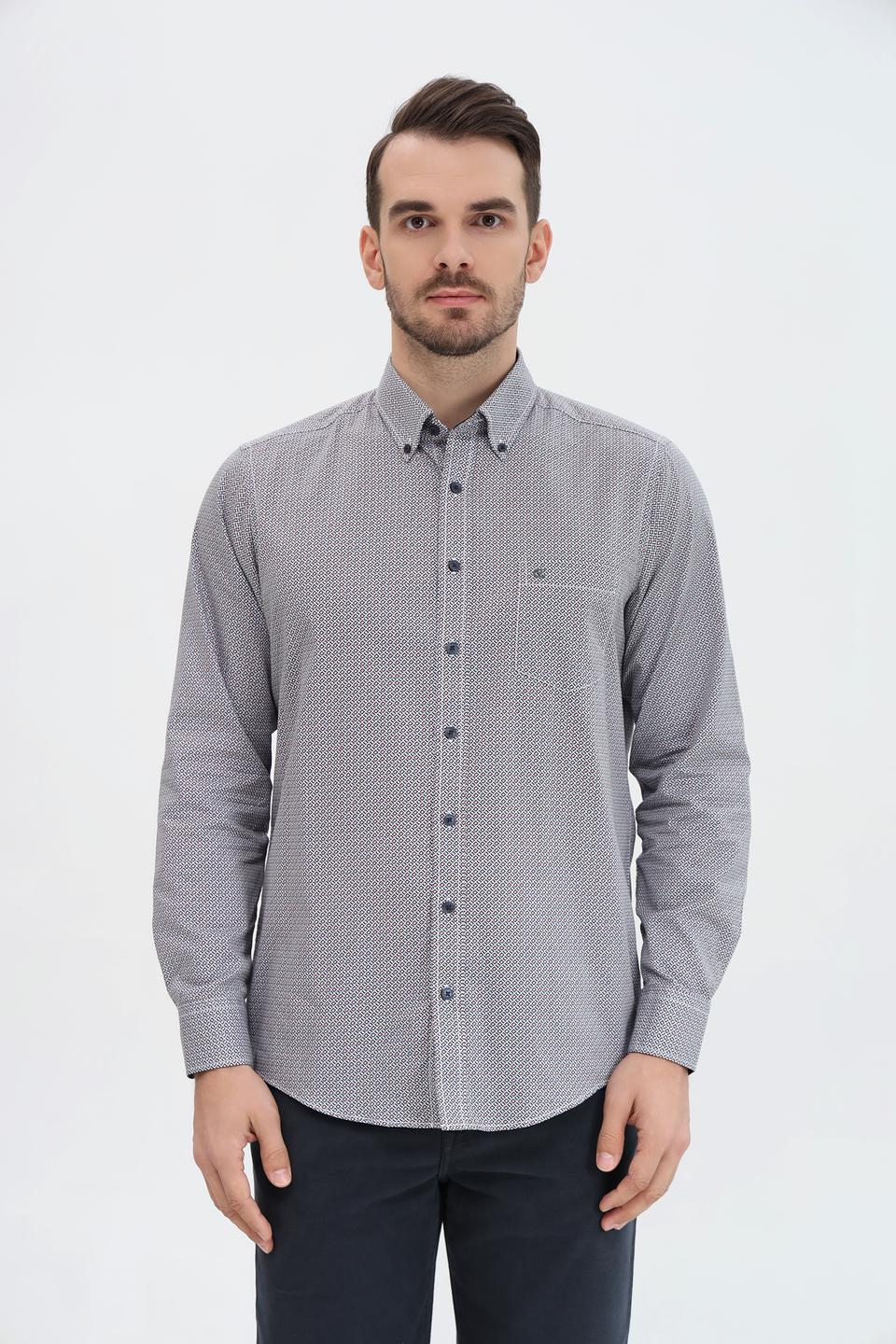 Рубашка Casa Moda с принтом