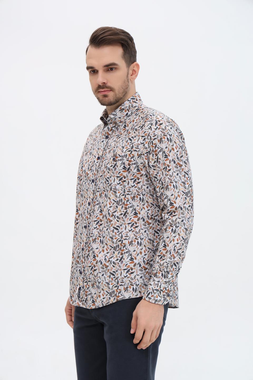 Рубашка Casa Moda с принтом