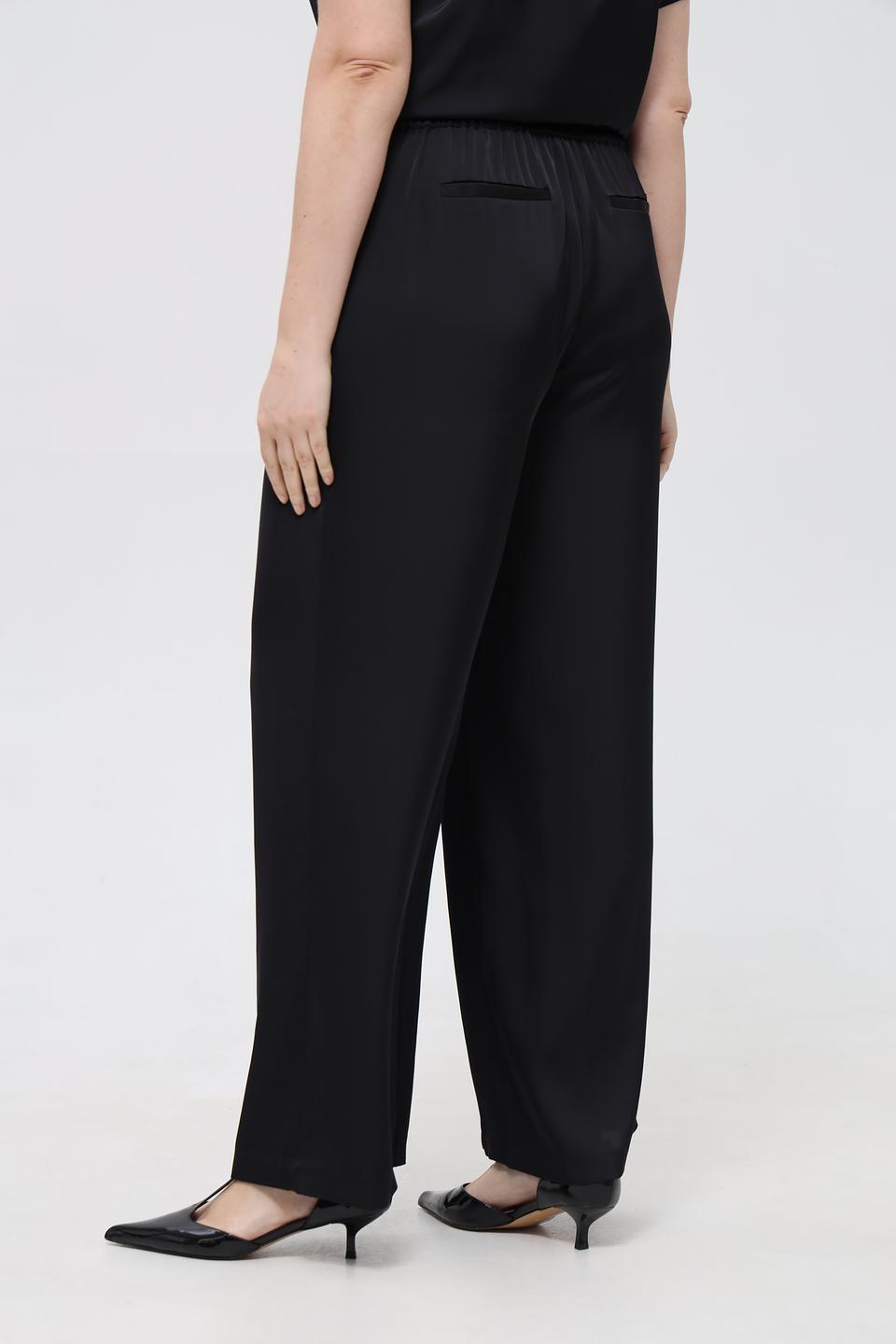 Брюки Betty and Co широкого кроя черные