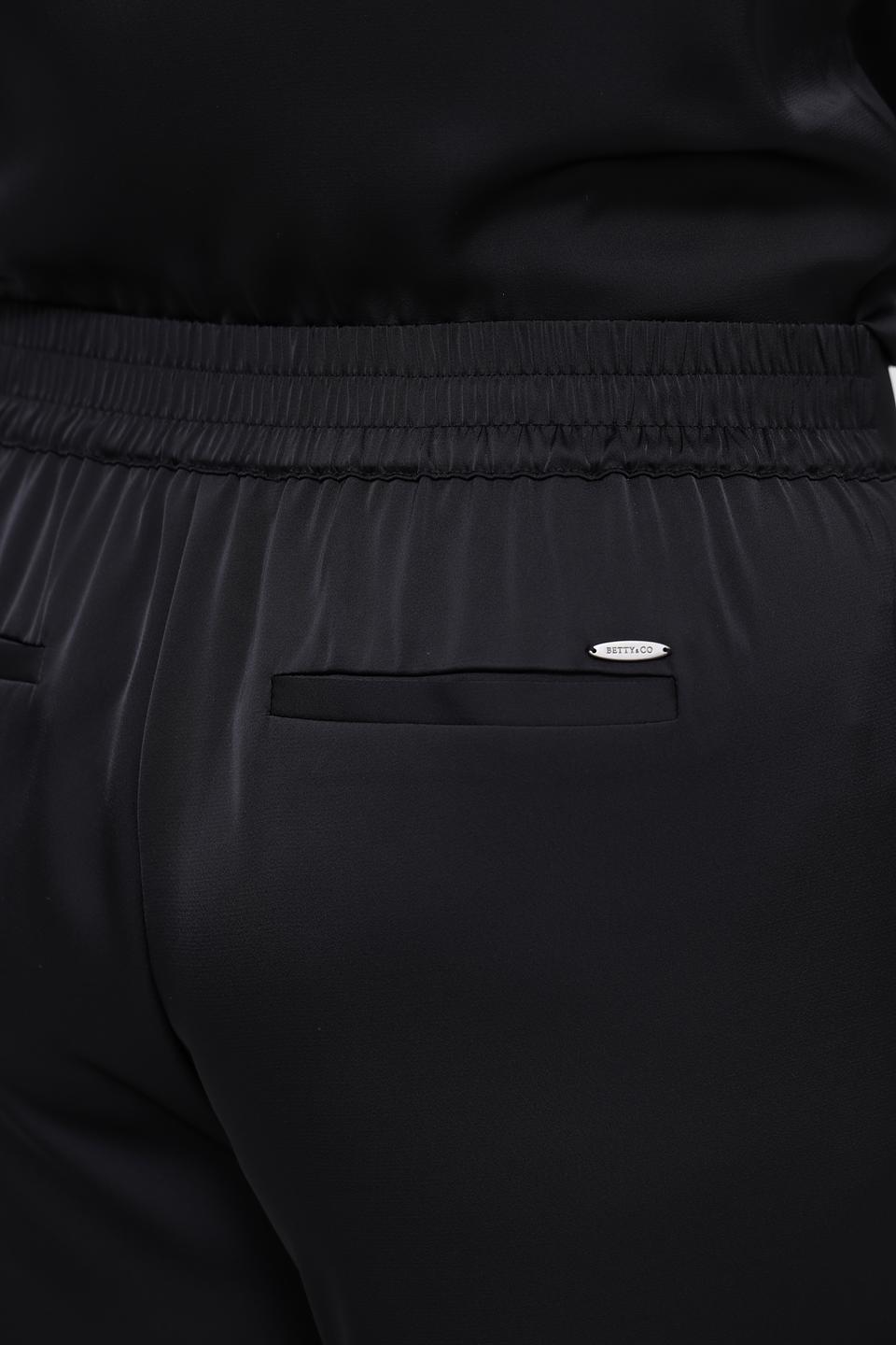 Брюки Betty and Co широкого кроя черные