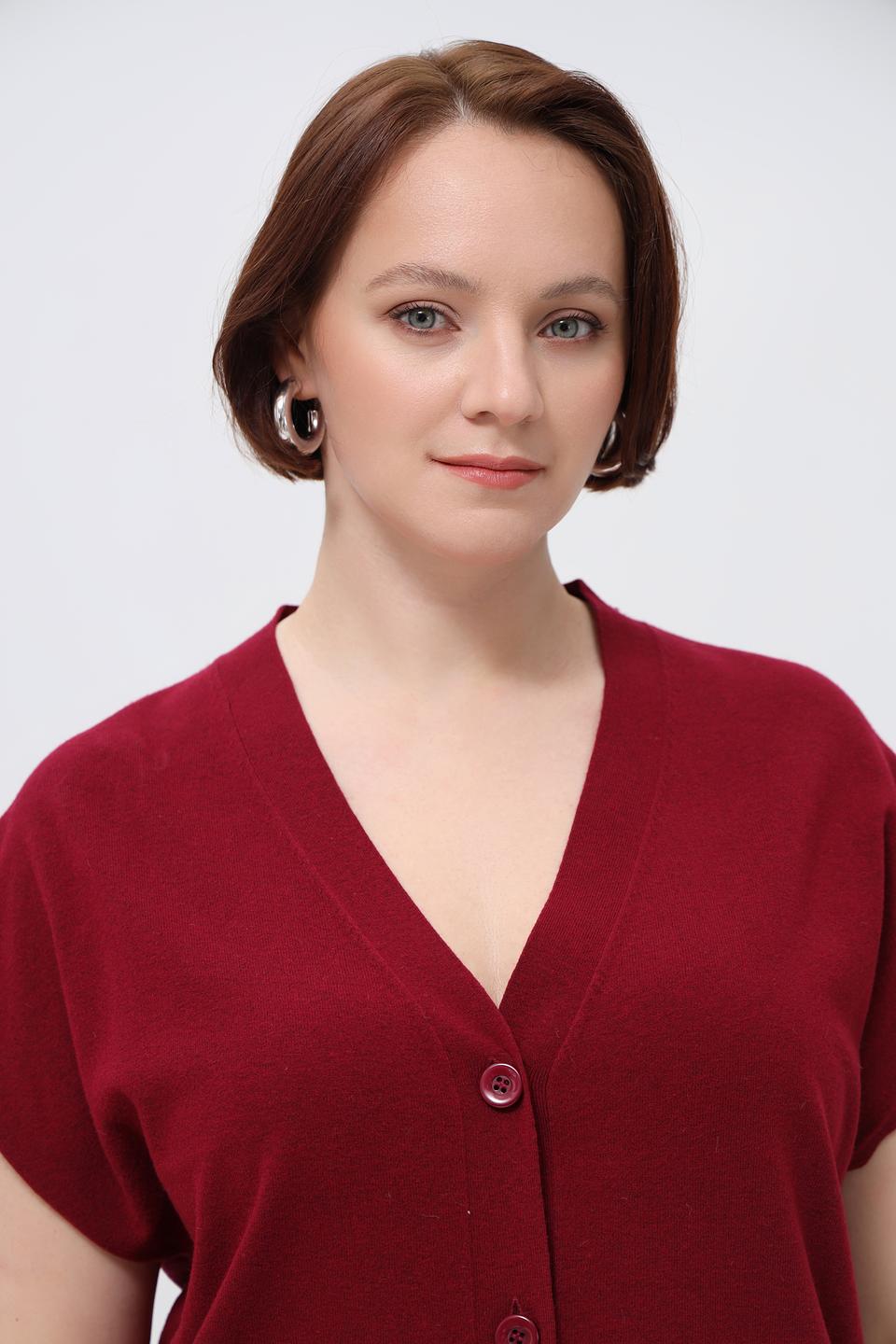 Жилет Rabe collection винный