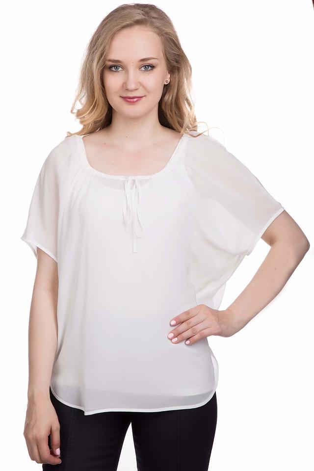 Блуза s.Oliver PREMIUM белая с завязками
