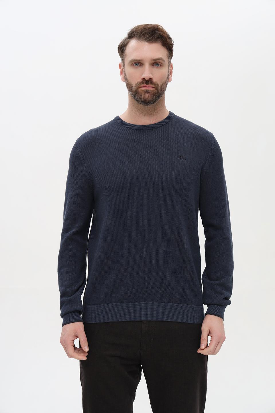 Пуловер Lerros тёмно-синий