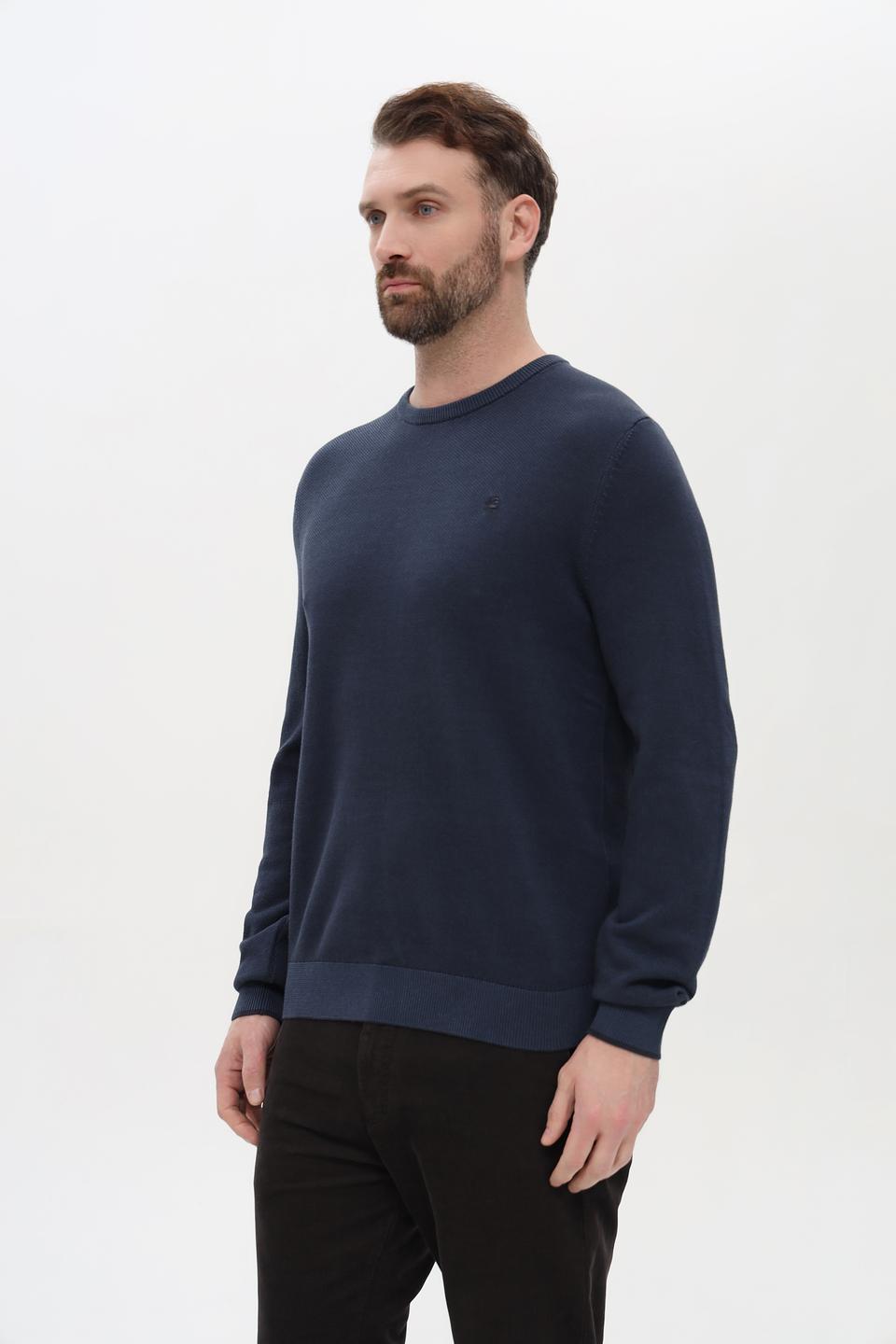 Пуловер Lerros тёмно-синий