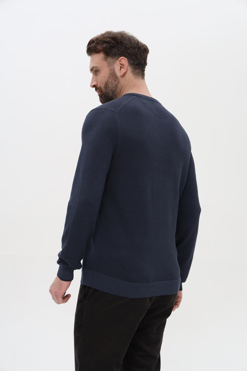 Пуловер Lerros тёмно-синий