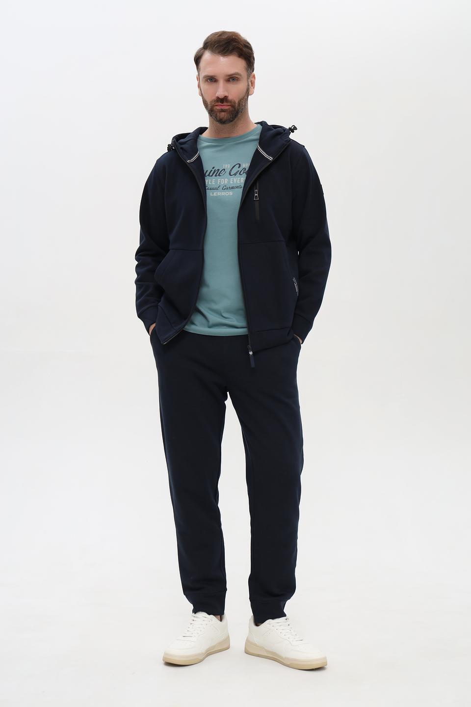 Кардиган Lerros с капюшоном тёмно-синий