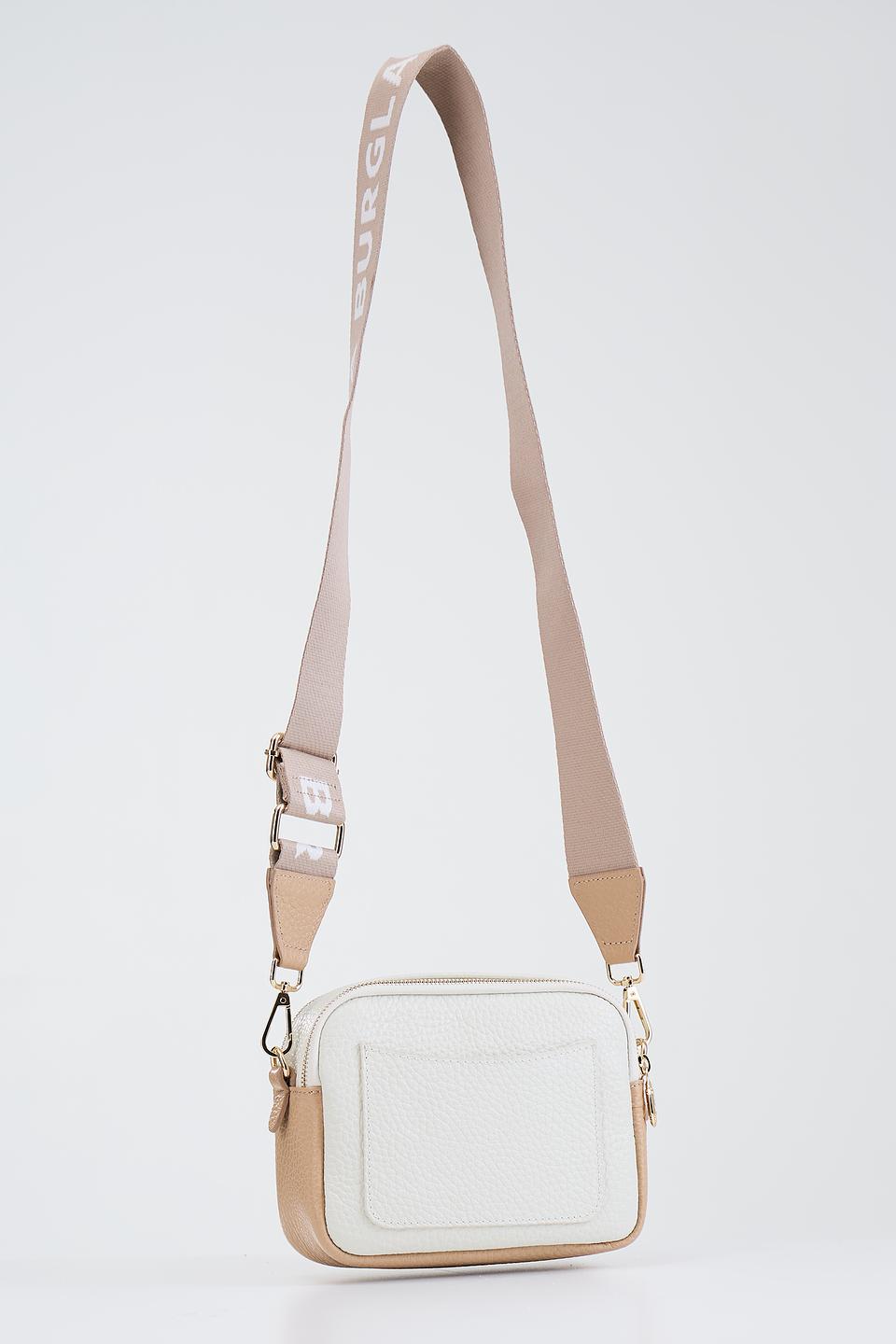 Сумка Sara Burglar жен. бежево-белая
