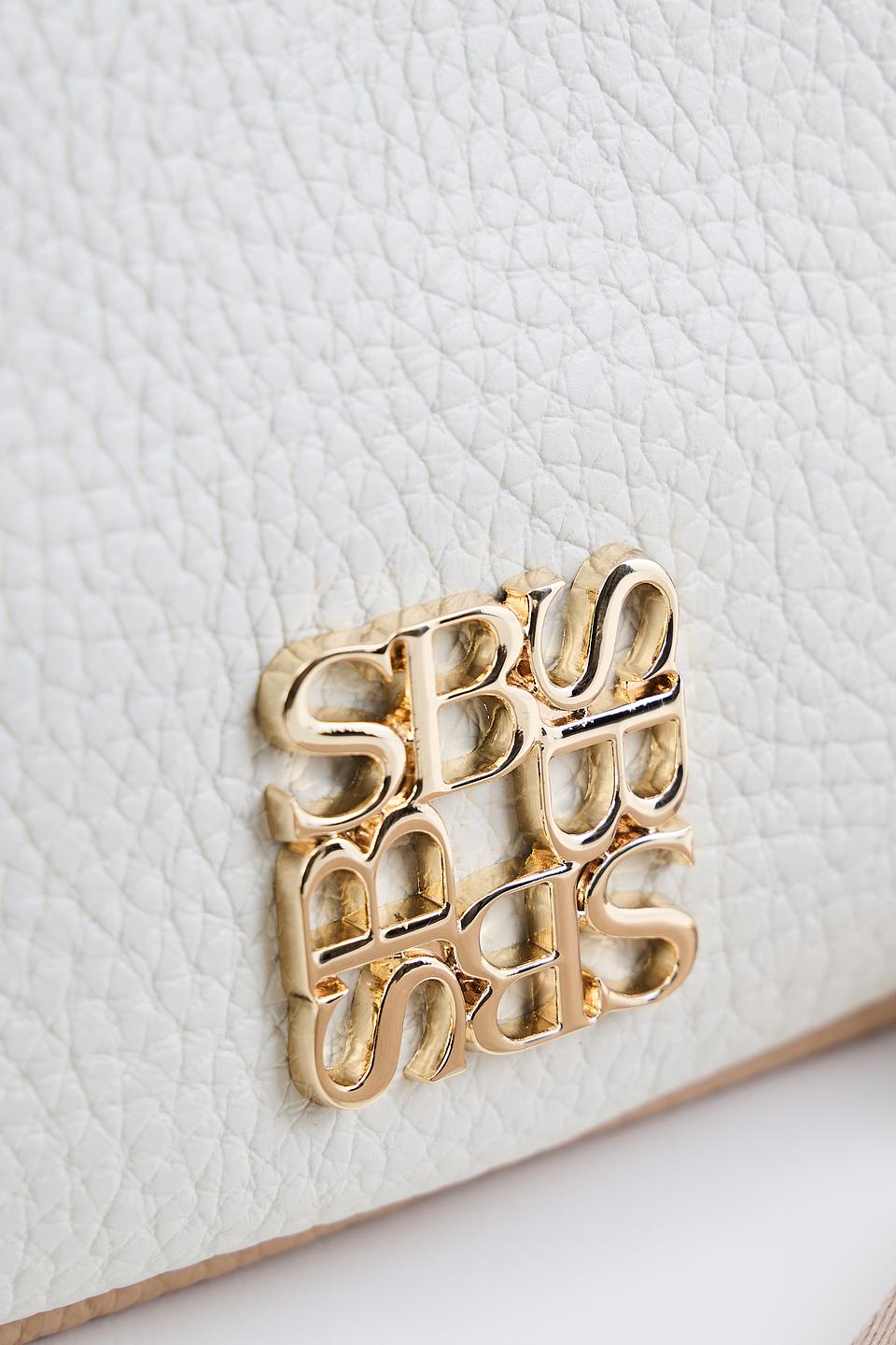 Сумка Sara Burglar жен. бежево-белая