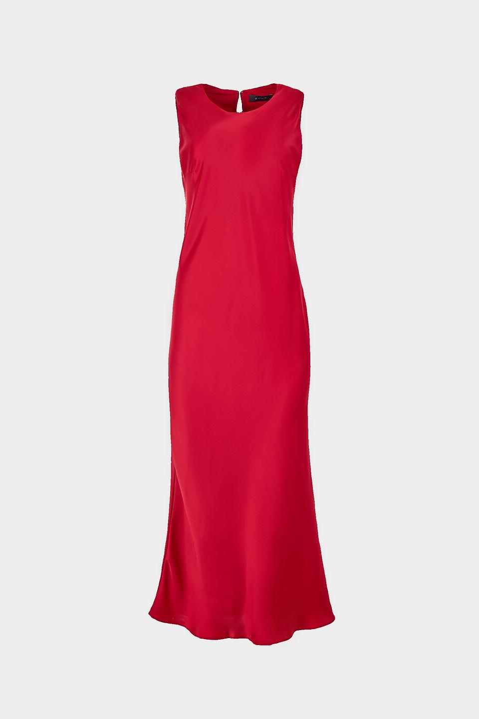 Платье Emka миди красное