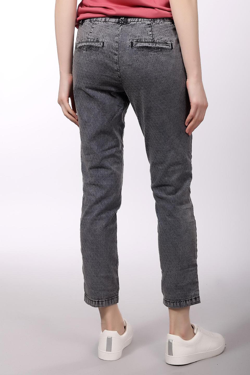 Брюки s.Oliver серые укороченные