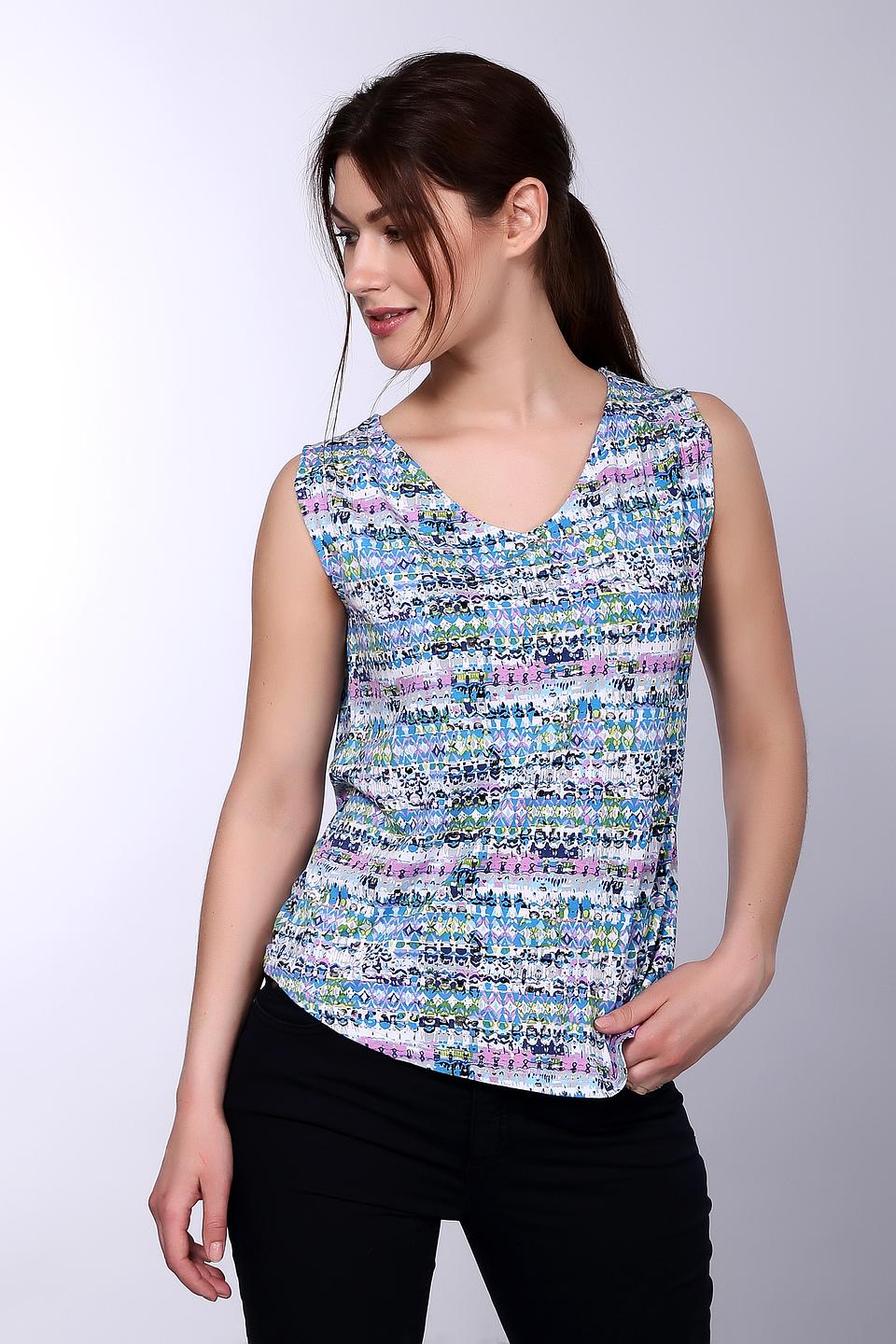 Топ Pezzo с абстрактным принтом