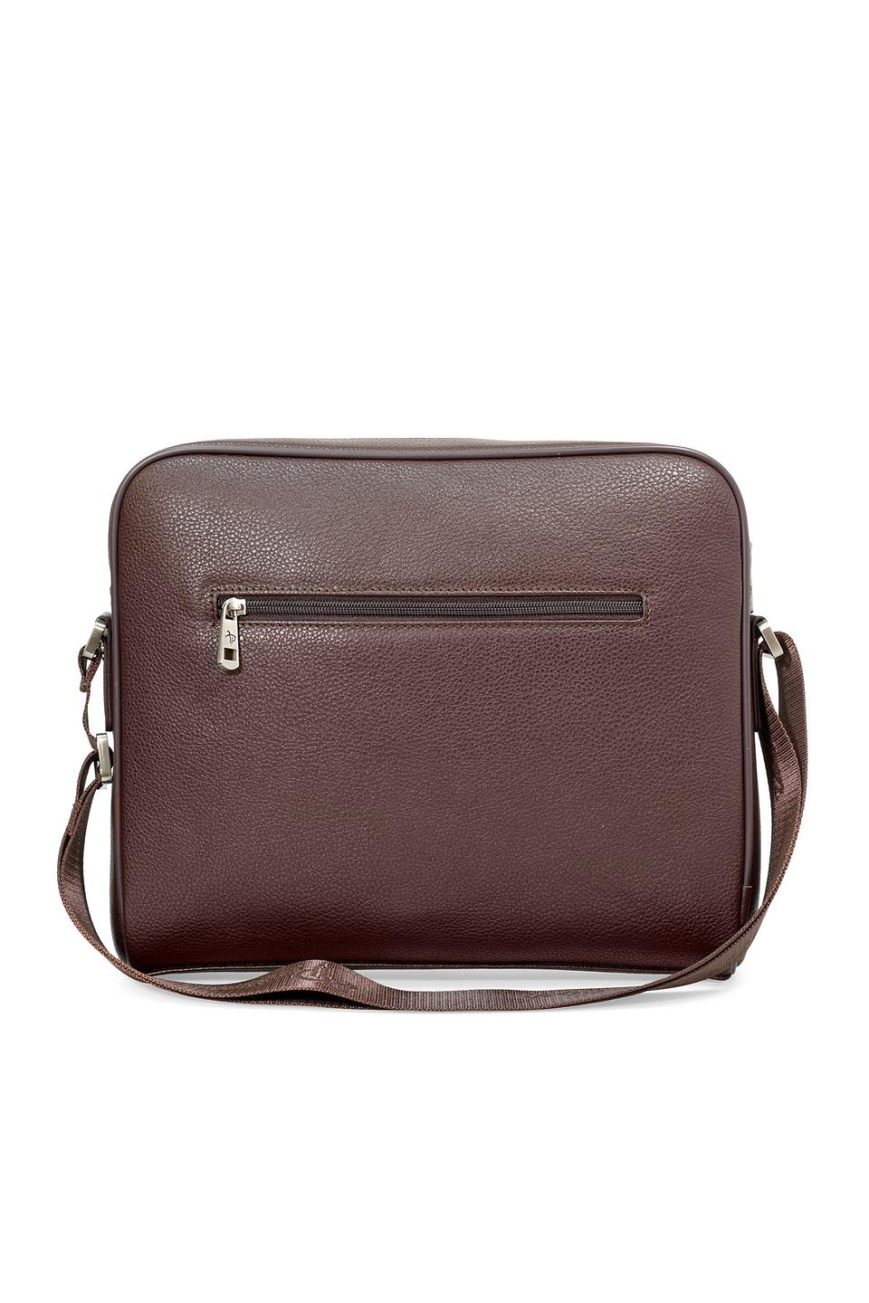 Сумка через плечо Pellecon коричневая