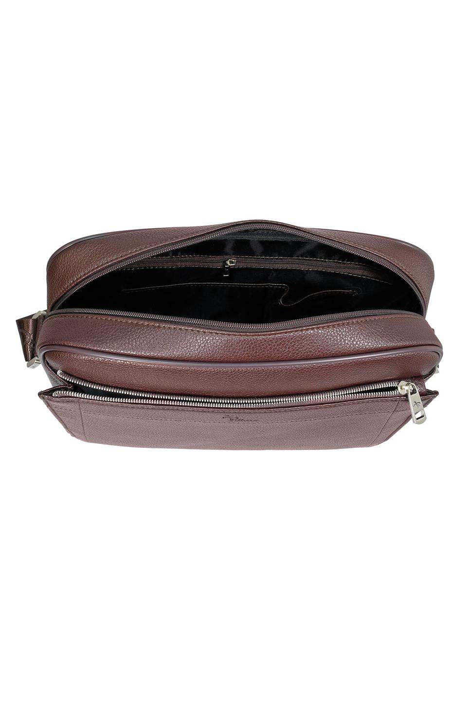 Сумка через плечо Pellecon коричневая