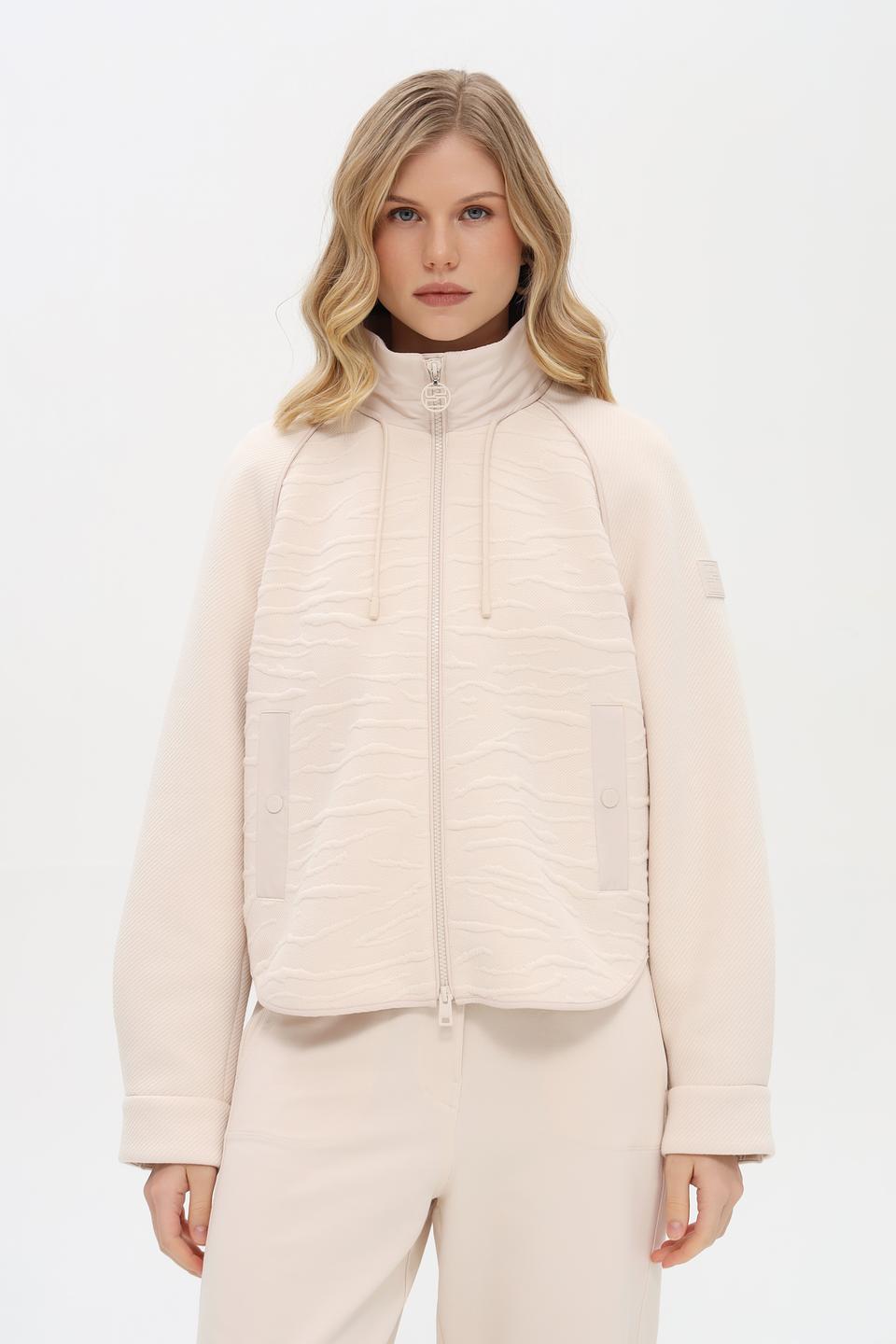 Жакет Marc Cain стеганый бежевый