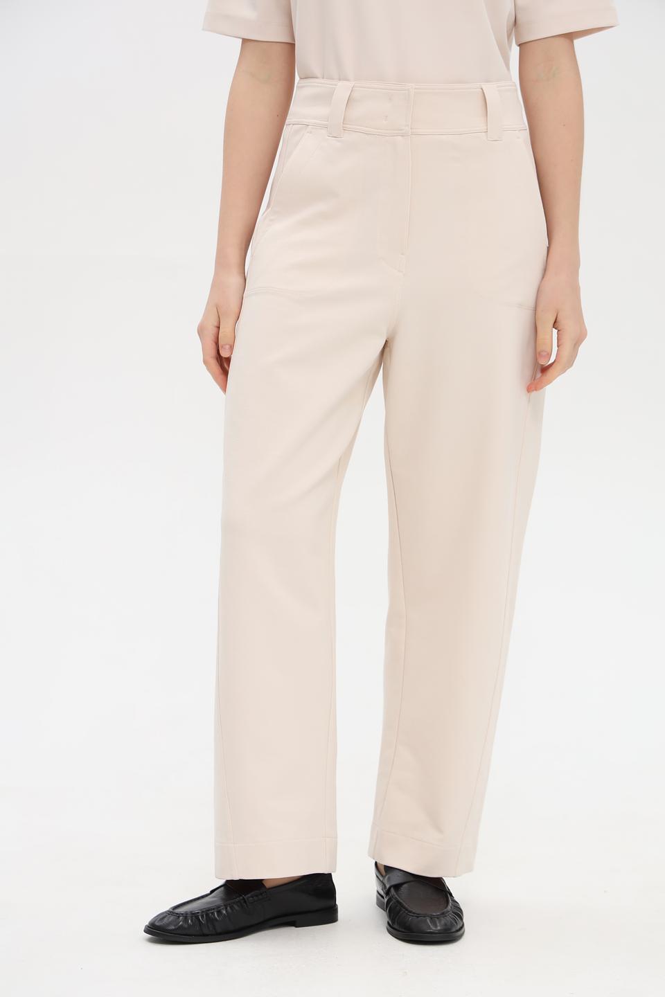 Брюки классические Marc Cain бежевые