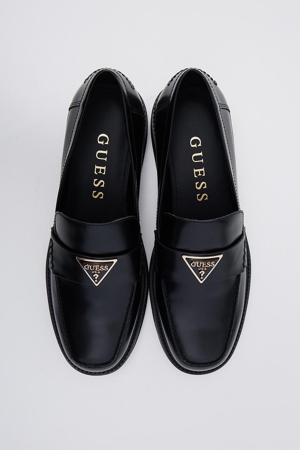 Лоферы Guess с логотипом