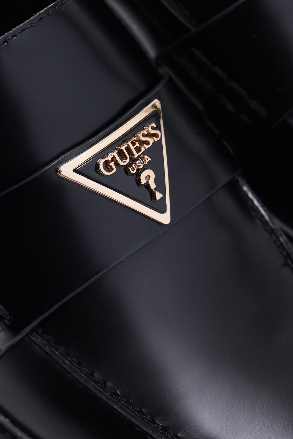 Лоферы Guess с логотипом