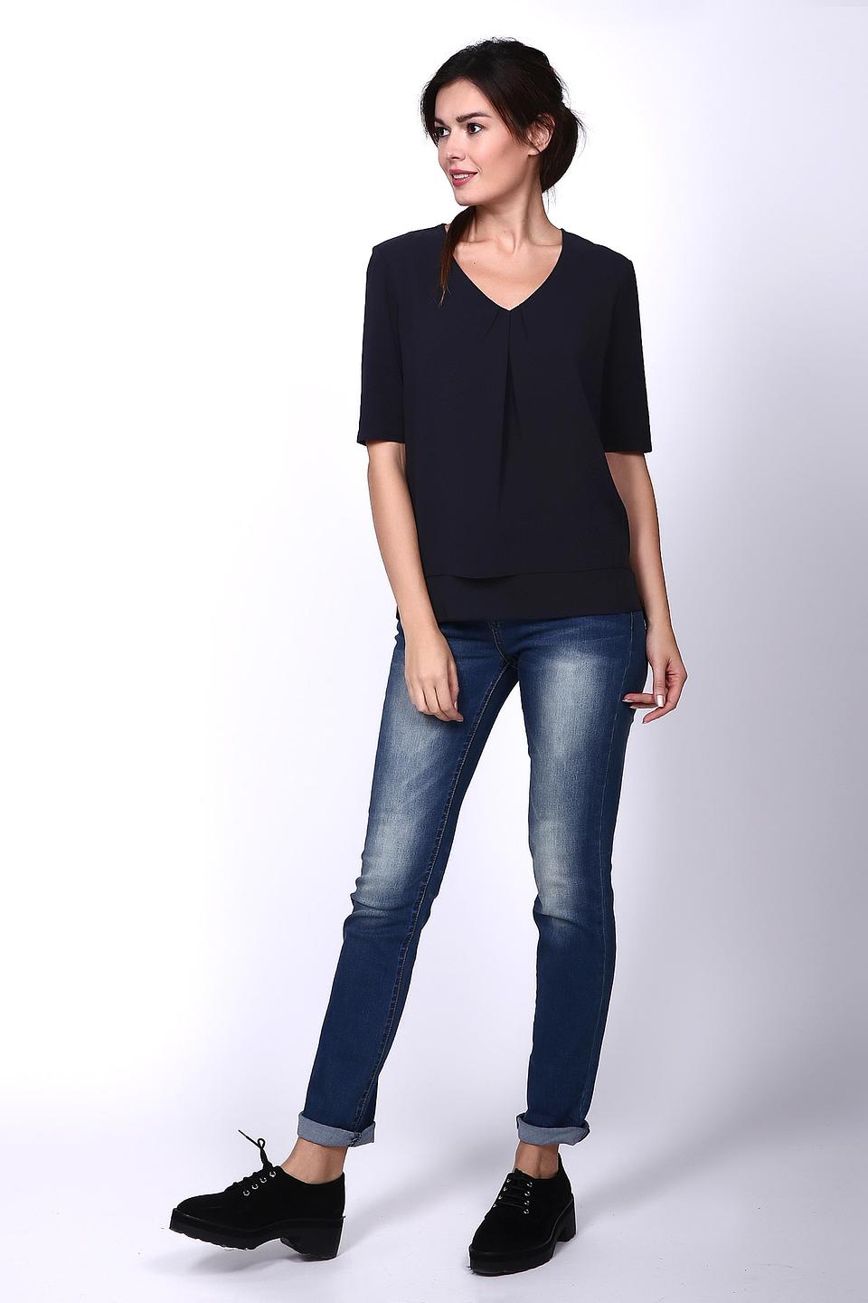 Джинсы Pezzo с потертостями