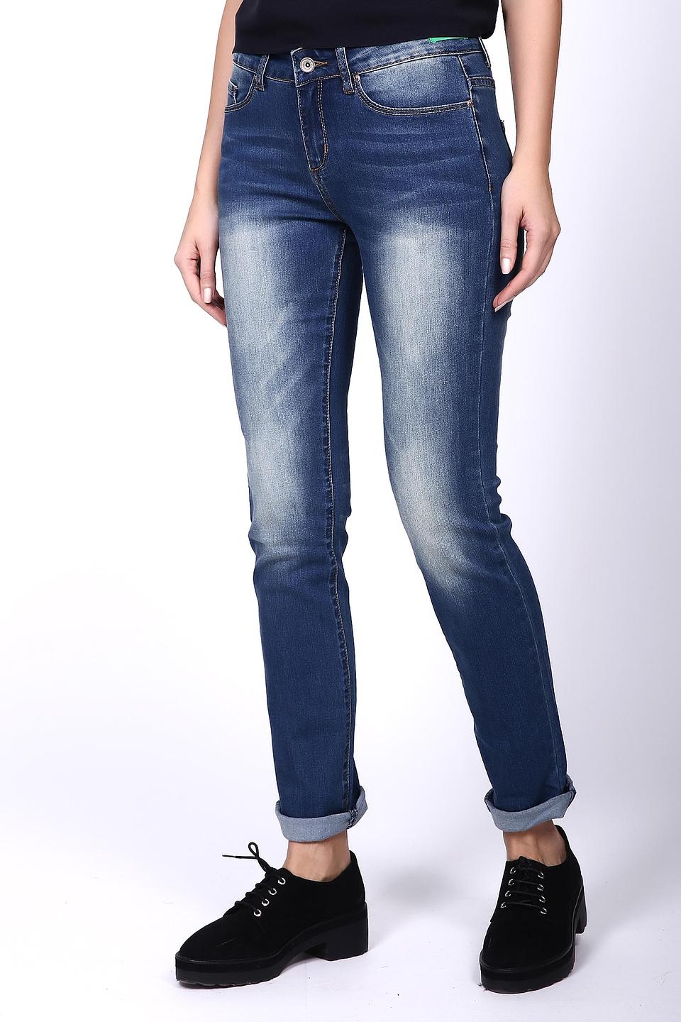 Джинсы Pezzo с потертостями