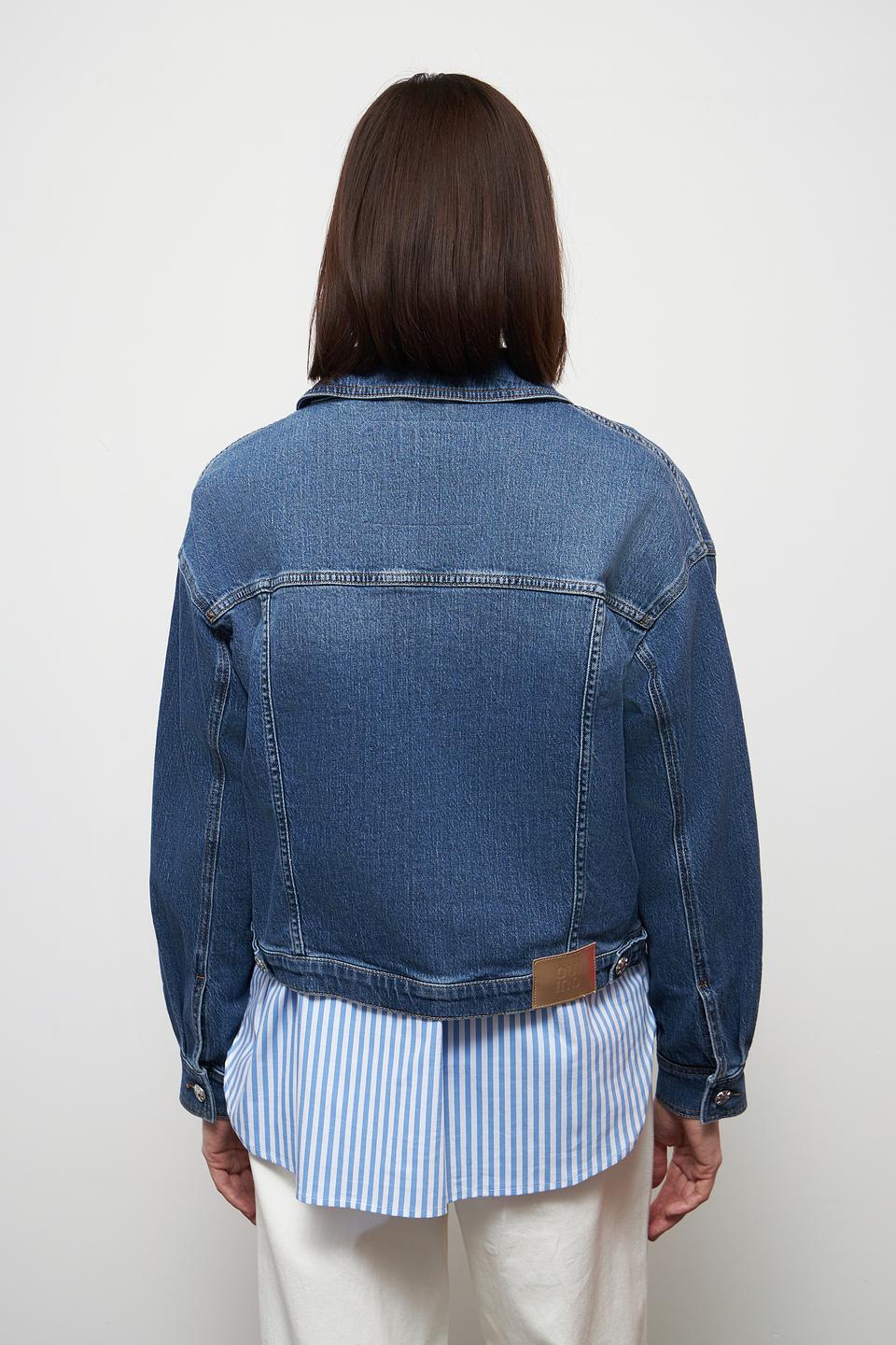 Жакет Oui джинсовый оверсайз