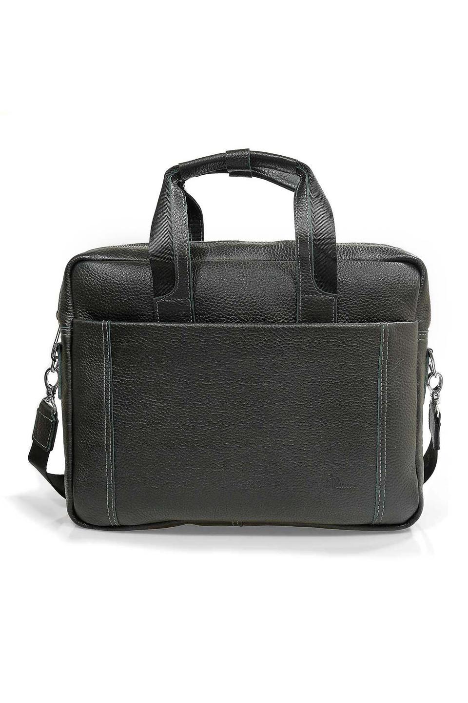Портфель Pellecon кожаный чёрный